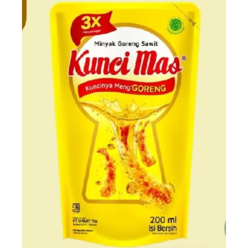 

Minyak Goreng Kunci Mas Kemasan 200ml