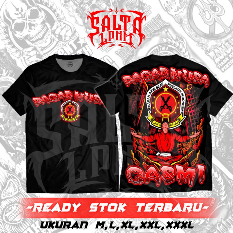 Kaos Gasmi abangan A2 Full punggung