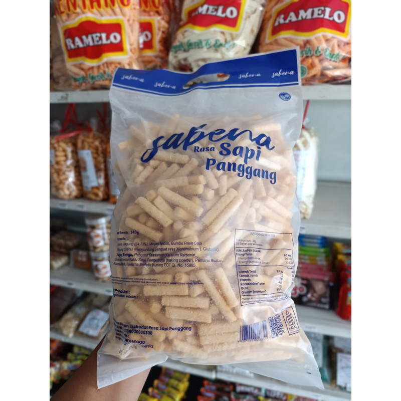 

SNACK STIK SABENA SAPI PANGGANG