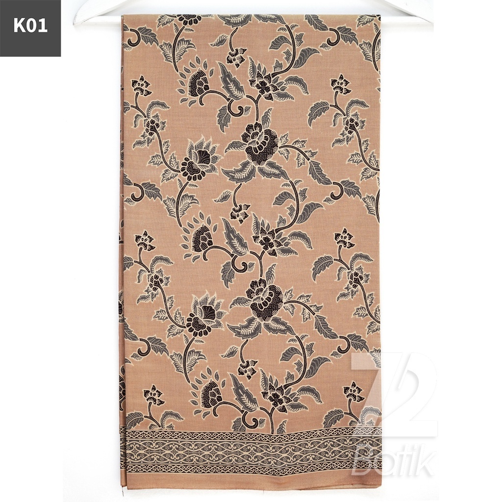 Kain Batik Premium Motif Kembang Tulip - 72 Batik - alf