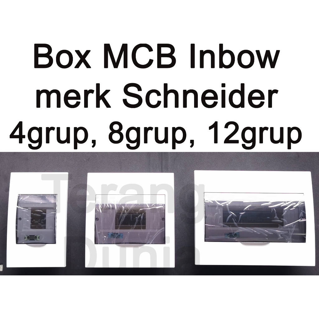 Box MCB Schneider 4group Box MCB Schneider 8group Box MCB Schneider 12group