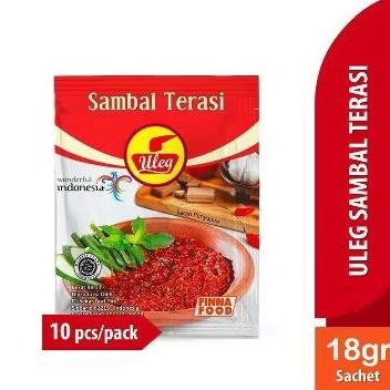 

SAMBAL ULEG TERASI 1 SACHET ECERAN