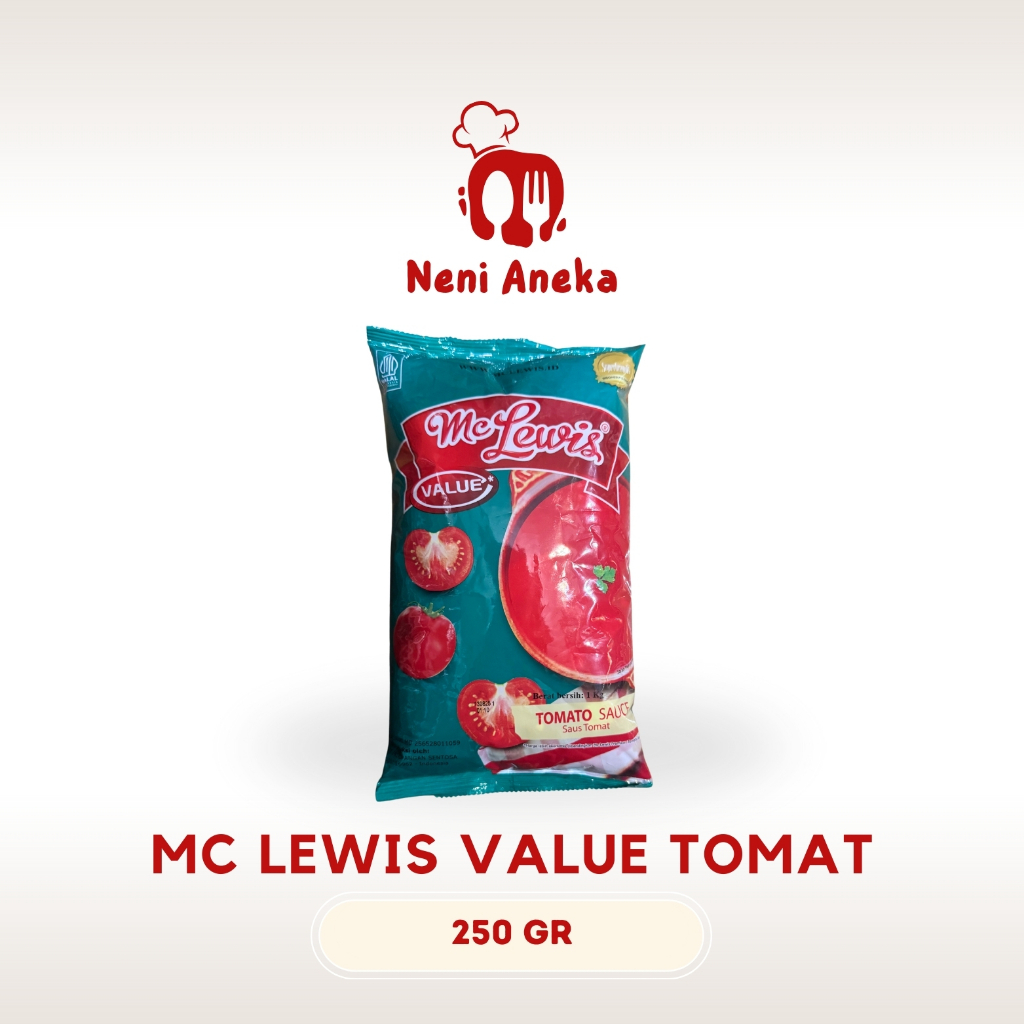 

Mc Lewis Tomat Sauce Value - 1Kg