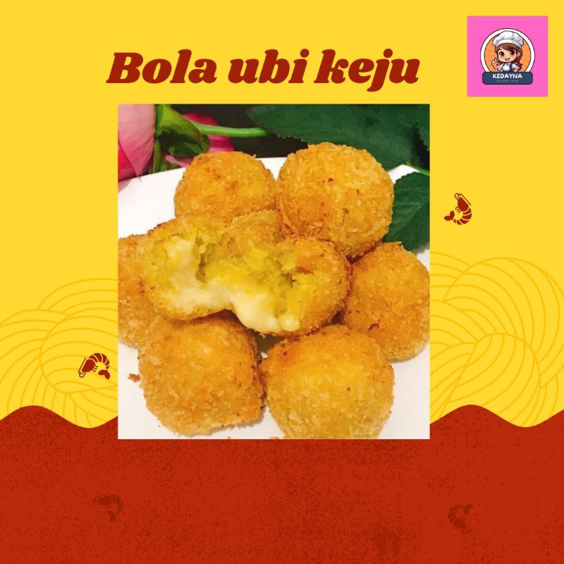 

Bola Ubi Keju isi 6 pcs