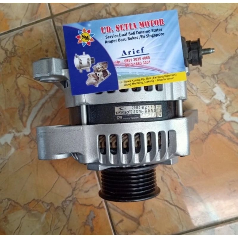 dinamo ampere amper alternator rush terios