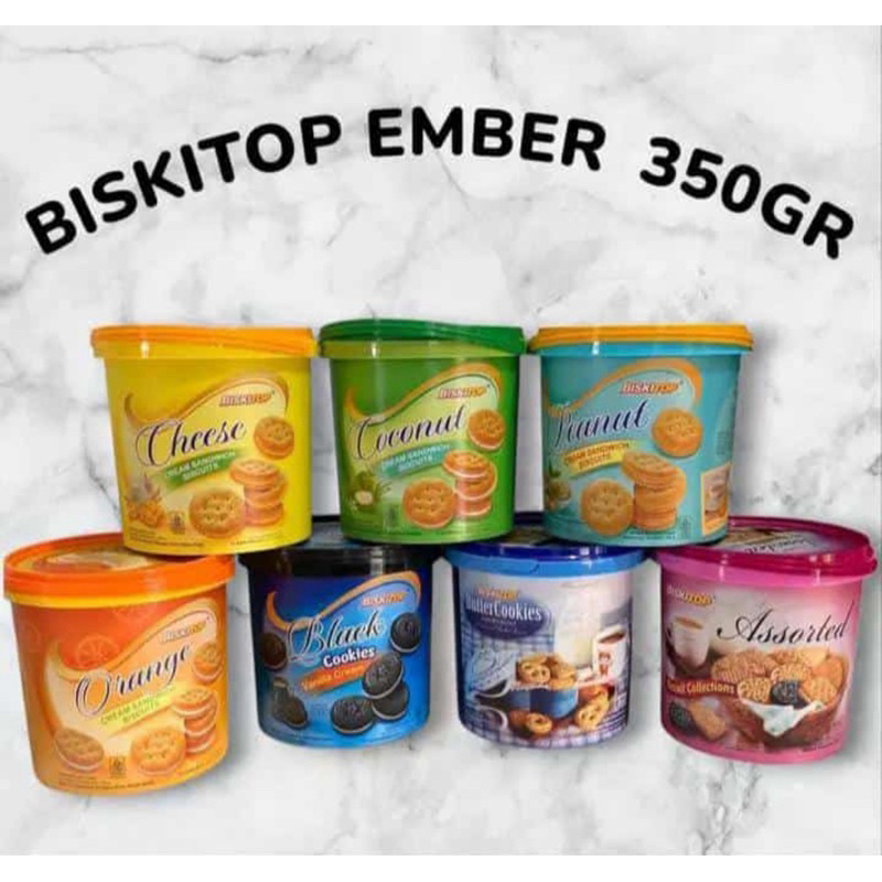 

Biskitop ember biscuit aneka varian 370/400gram