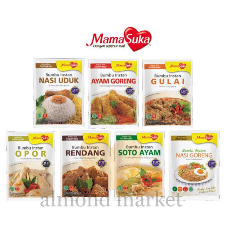 

Mamasuka Bumbu Instan All Variant 2Pcs