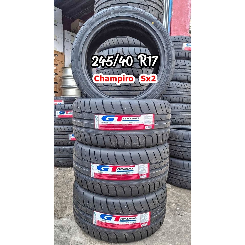 Ban Sx2 ring 17 GT Radial Champiro SX2 245/40 R17 Ban Mobil sport semi slick