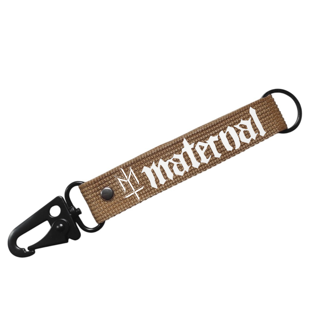 

ID MATERNAL DISASTER WEBBING KEYCHAIN GANTUNGAN KUNCI