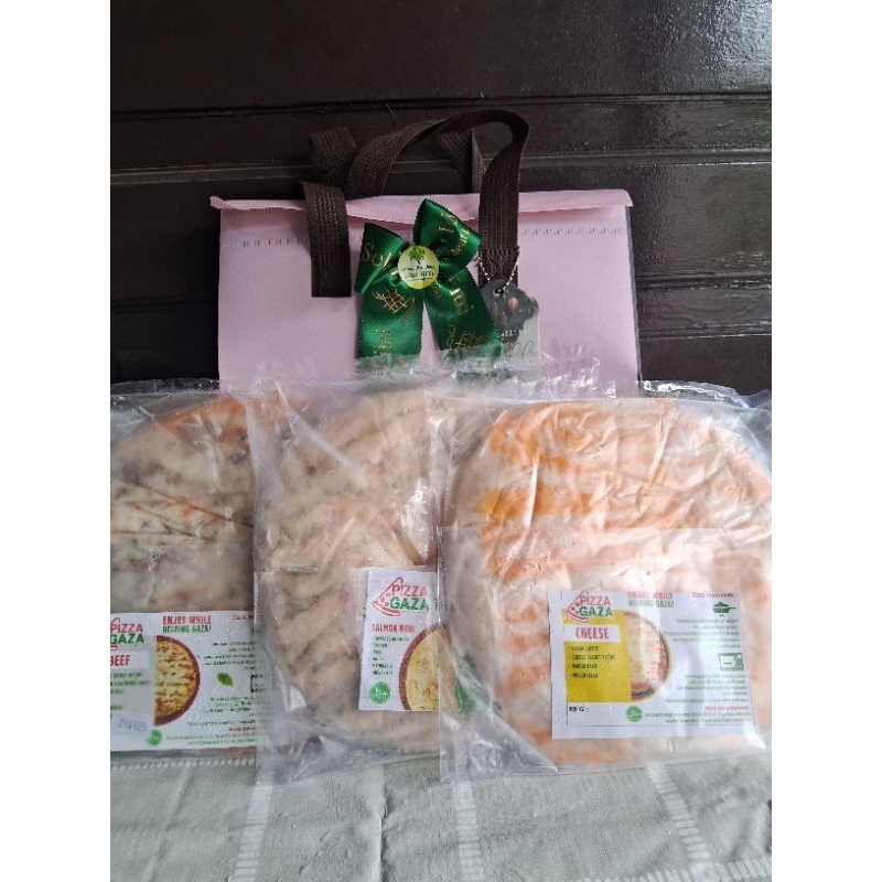 

Hampers Lebaran/Acara Lain Pizza Gaza Paket Medium