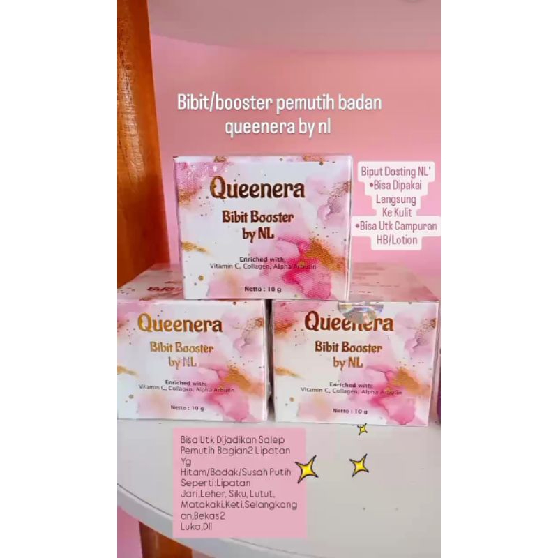 bibit pemutih dosting by nl beauty/biput pemutih badan bpom