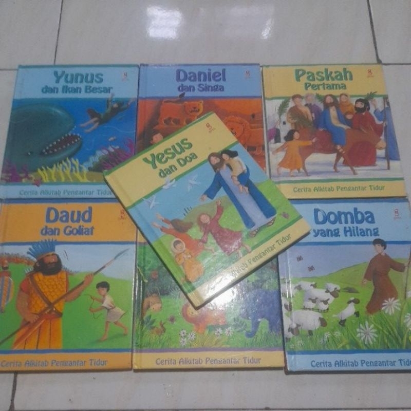 BUKU CERITA ALKITAB PENGANTAR TIDUR HARDCOVER