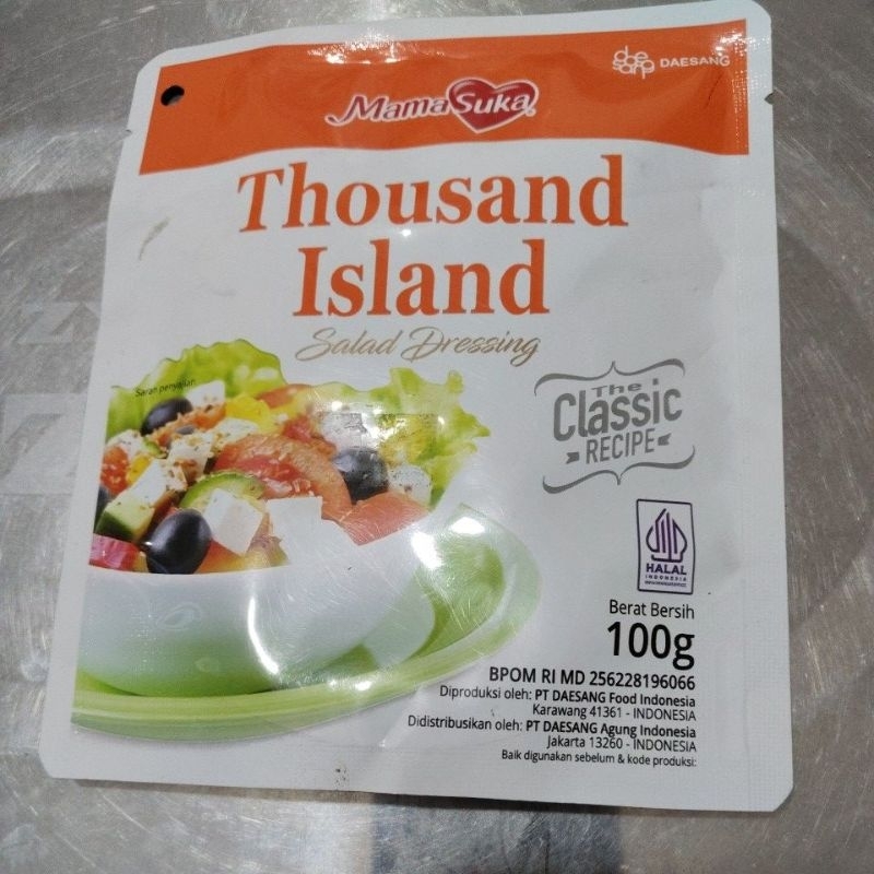 

mama suka Thousand island Salad dressing 100G