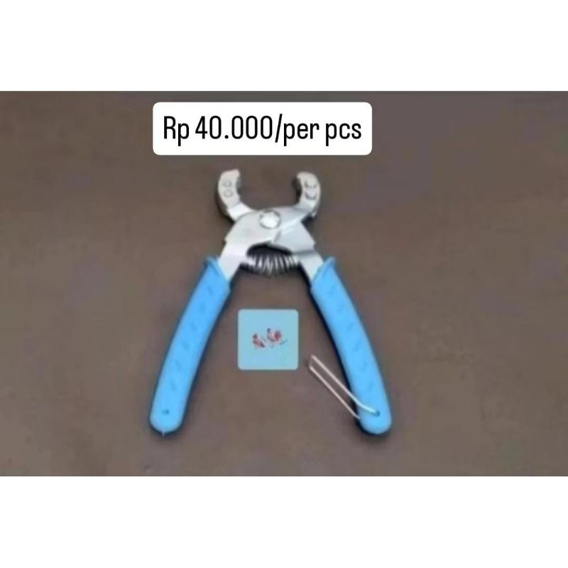 Tang nipple ayam, alat bantu pasang nepel ayam