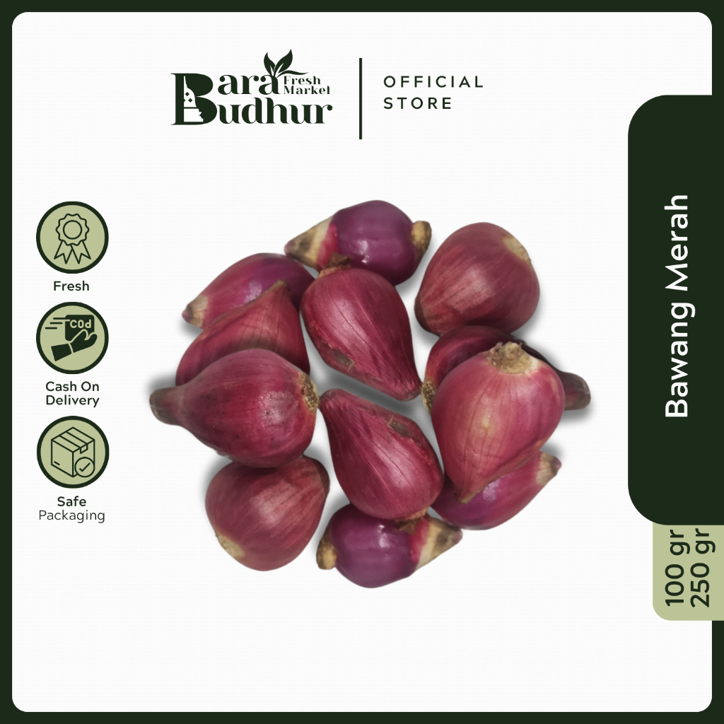 

Bawang Merah 100 250 gr Kering Besar