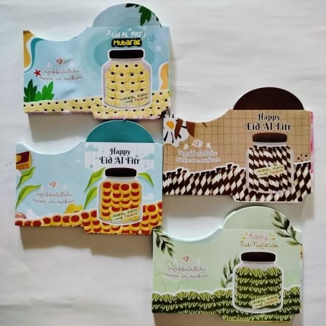 

Amplop Lebaran Kekinian Ukuran Medium 100 Lembar dapat 2 Motif