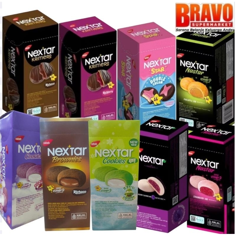 

Nabati Nextar Cookies 80gr/84gr/90gr