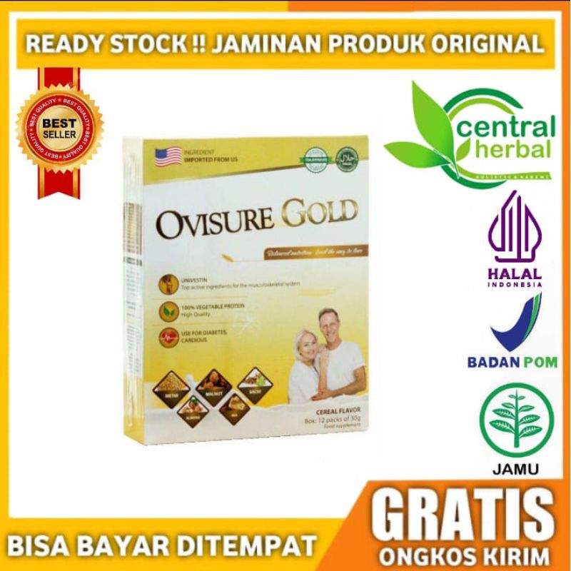

OVISURE GOLD Susu Vitamin Tulang dan Sendi Asli Original
