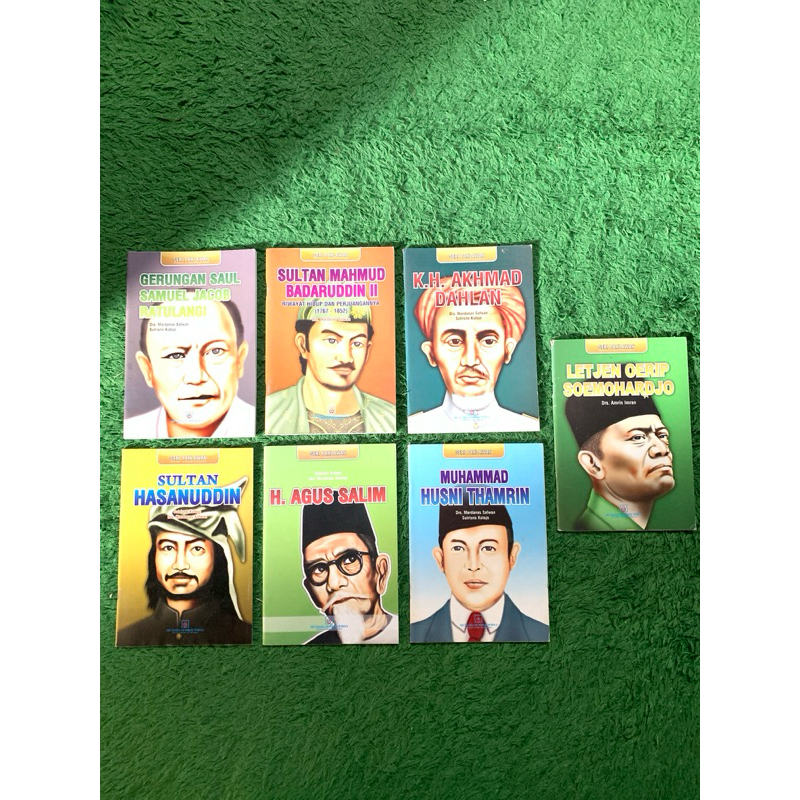 ORIGINAL BUKU CERITA SERI PAHLAWAN TOKOH BIOGRAFI GERUNGAN SAUL SAMUEL JACOB RATULANGI SULTAN MAHMUD