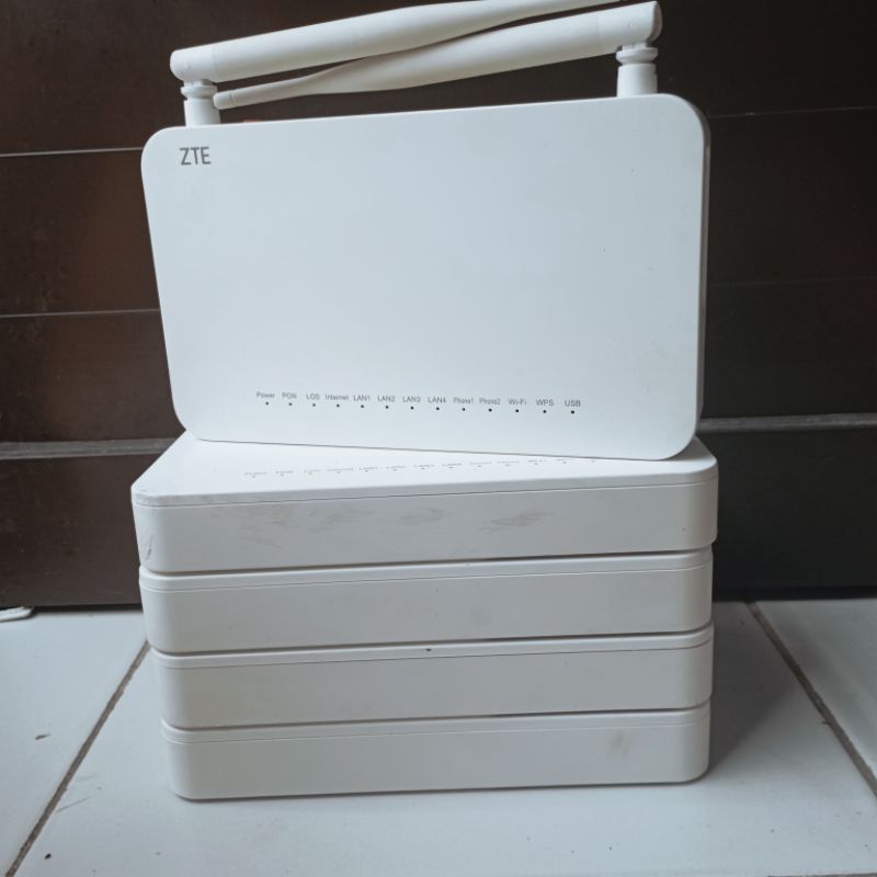 ZTE F609 V3 PORT BIRU DAN HIJAU