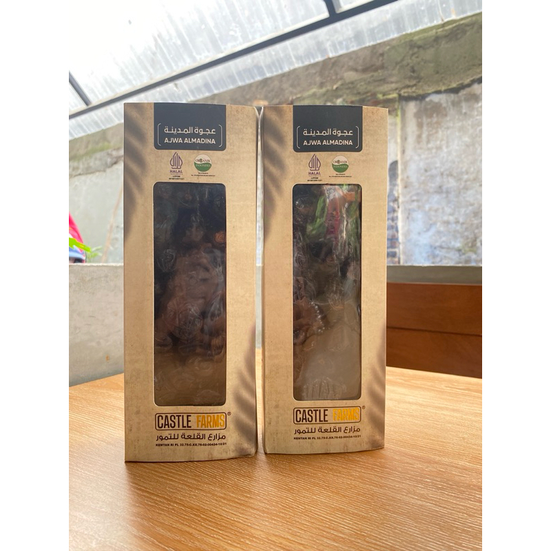 

Kurma Ajwa (Castle Farms) Asli 100%