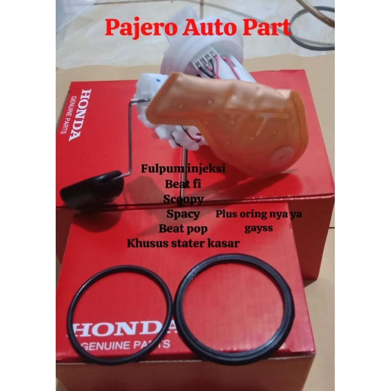 Original Fuel Pump Fulpum Injeksi Honda Beat fi Beat pop Scoopy K16 -2012-2015 Stater Kasar