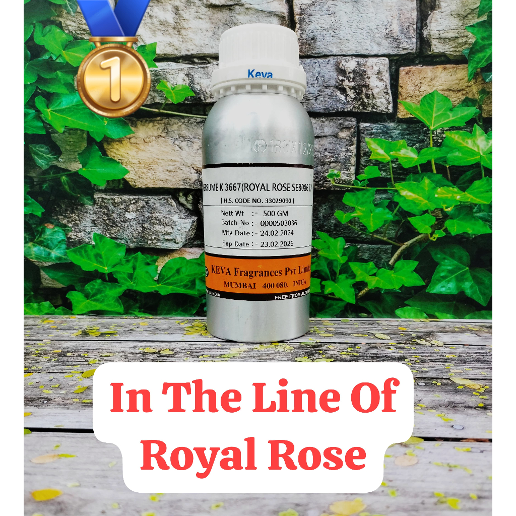 BIBIT PARFUM DARI KEVA (K 3667) ROYAL ROSE SEGEL 500 GRAM (ORIGINAL)