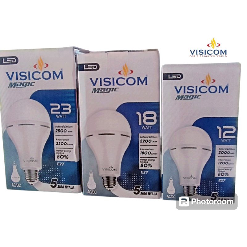 LAMPU LED EMERGENCY VISICOM MAGIC