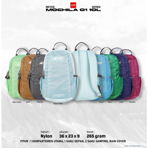 Tas Ransel Mochila 01 10 Liter Arei Outdoorgear