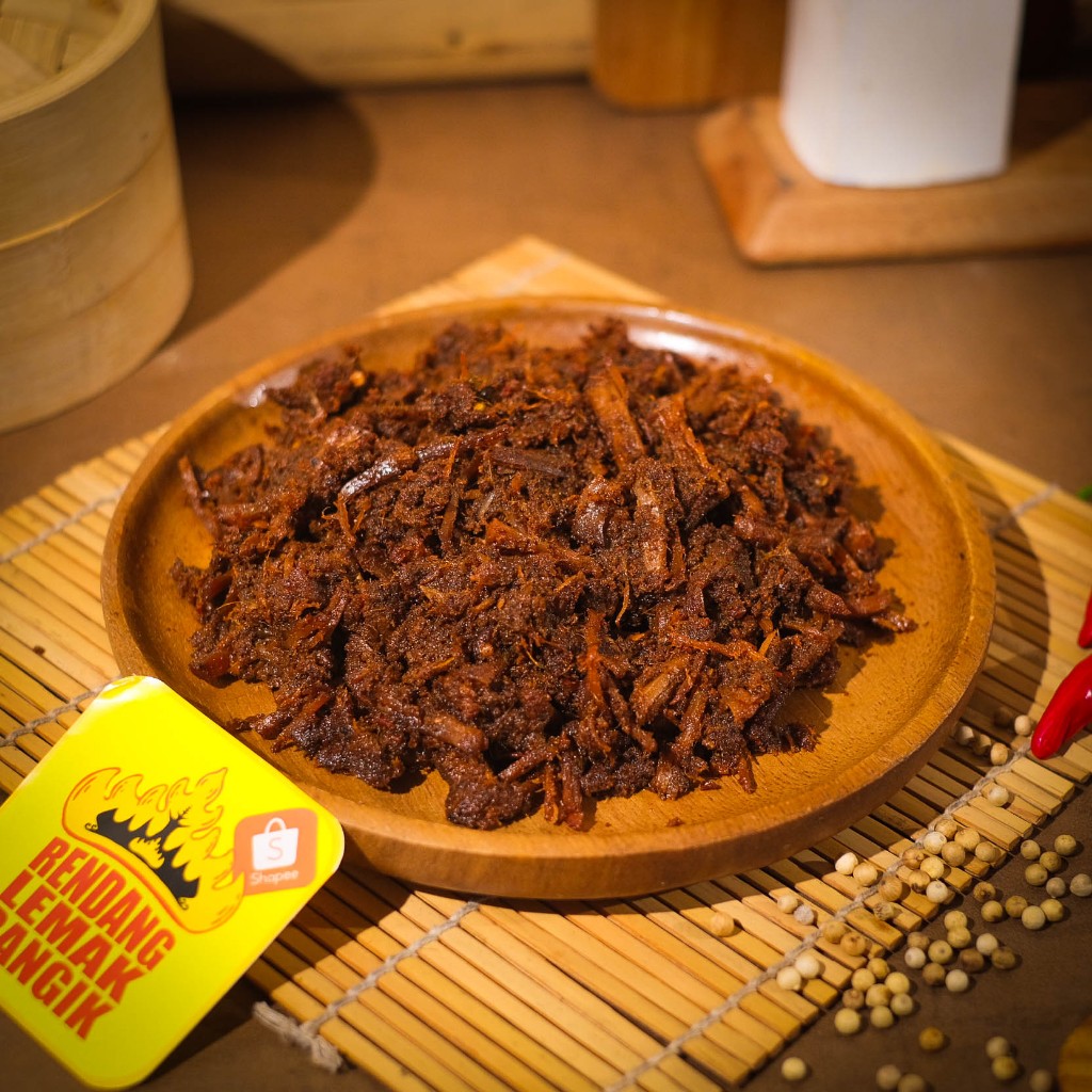 

Rendang Daging Sapi Suir / Suwir - 350 gram - Bumbu Rahasia, Rendang Lemak Bangik