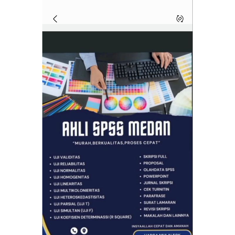 

Ahli spss,Olah data dan lain lain.