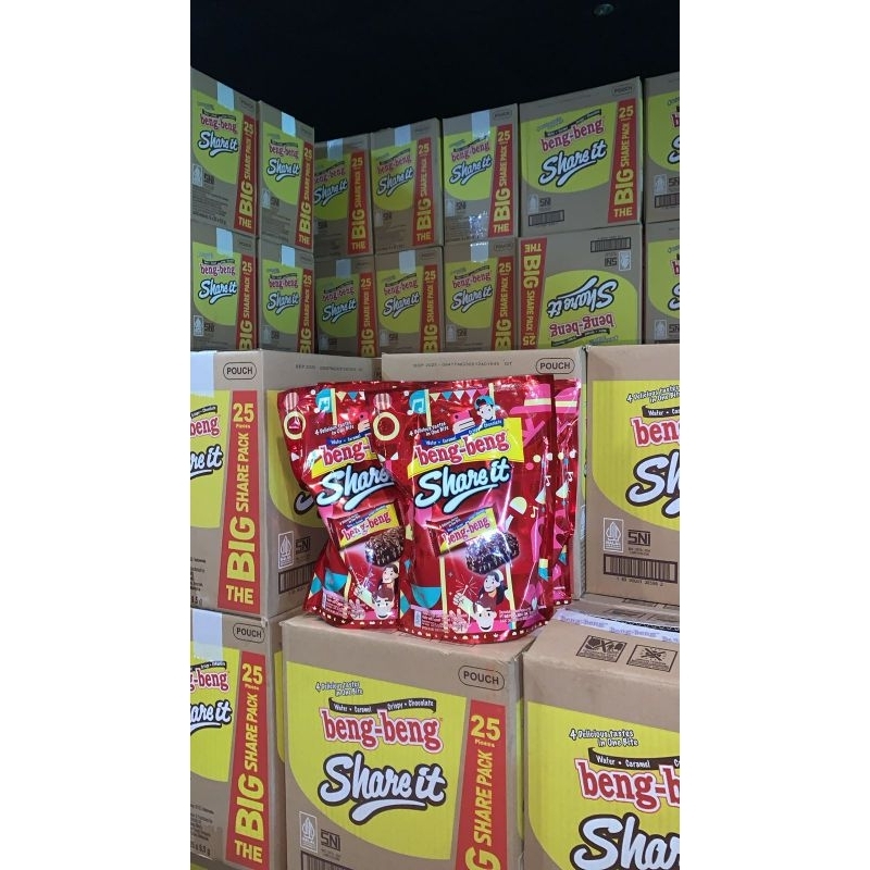 

BENG BENG SHARE IT isi 25 pcs + BUBBLEWRAP