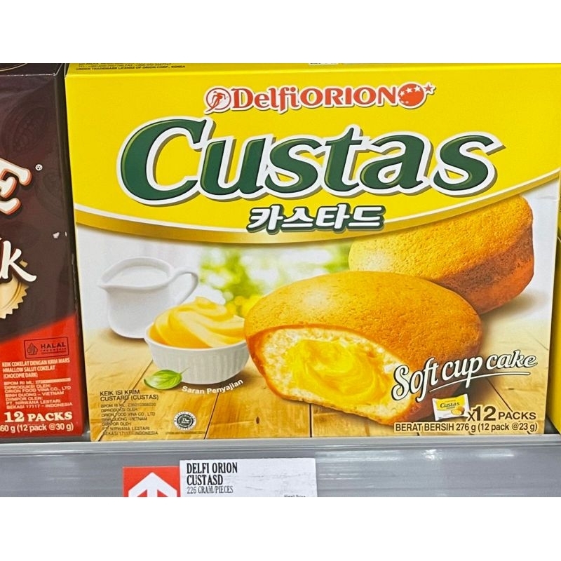 

Delfiorion Custas Soft Cap Cake 276 Gr