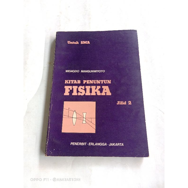 BUKU KITAB PENUNTUN FISIKA JILID 2 SMA WIDAGDO MANGUNWIYOTO