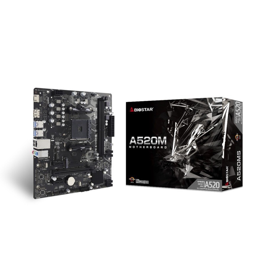 Motherboard Biostar A520MS AMD Ryzen DDR4 AM4