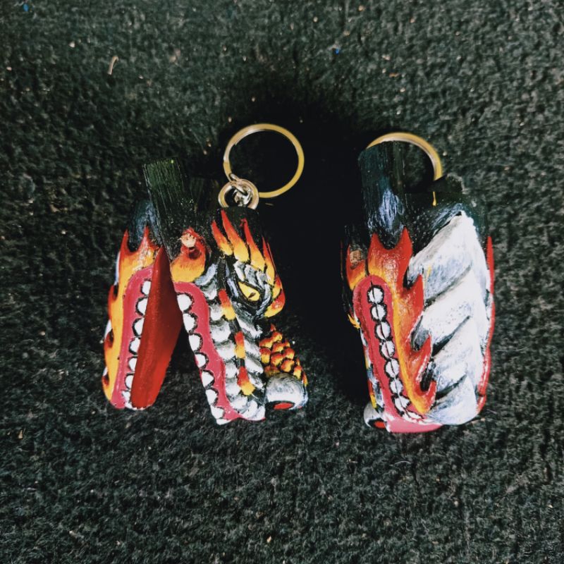 gantungan kunci miniatur caplokan kidalan mberot kesinian jaranan