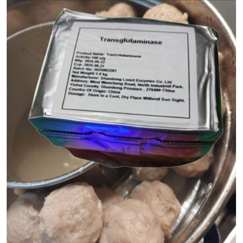 

Enzim WBS SUPPER PREMIUM kemasan 1kg - Perenyah bakso / sosis/ nugget