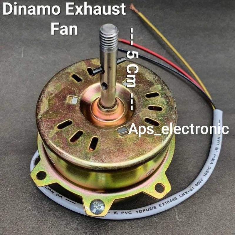 Motor dinamo Exhaust fan