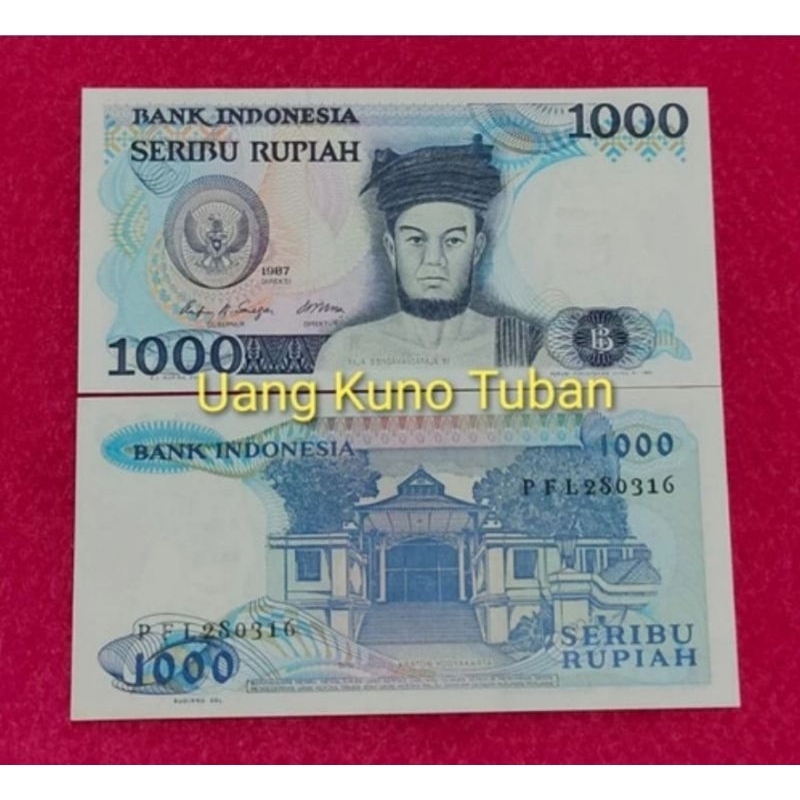 uang kuno seribu rupiah sisinga mangaraja. 1000 sisingamangaraja
