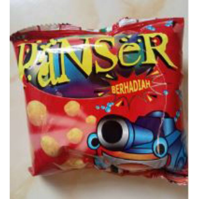 

Termurah!!!Chiki viral Panser berhadiah/1 Renceng(10pcs)