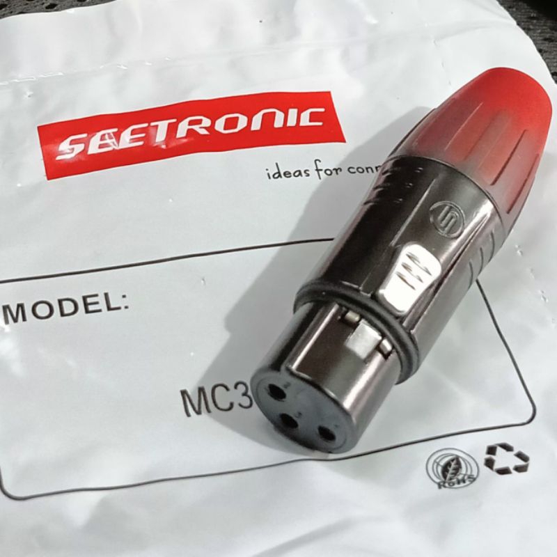 Seetronic MC3FXX Jack XLR Female Seetronic MC3FXX Jack Cannon Female Seetronic MC3FXX