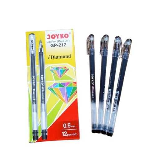 

PULPEN JOYKO GP-212 DIAMOND HITAM SATUAN PCS (1 PCS)