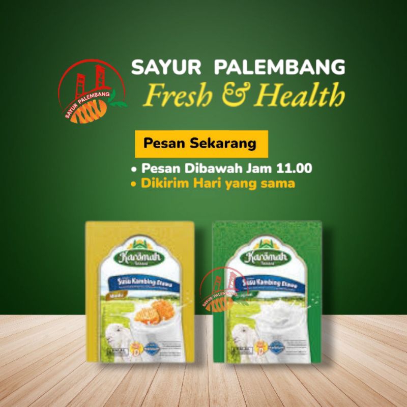 

KAROMAH SUSU KAMBING - Sayur Palembang