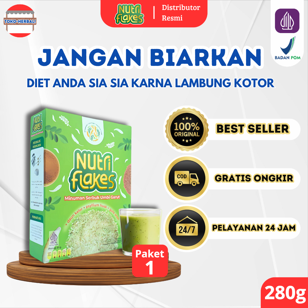 

NUTRIFLAKES JAKARTA - Jangan Biarkan Diet Anda Sia Sia Karna Lambung Kotor Segera Bersihkan