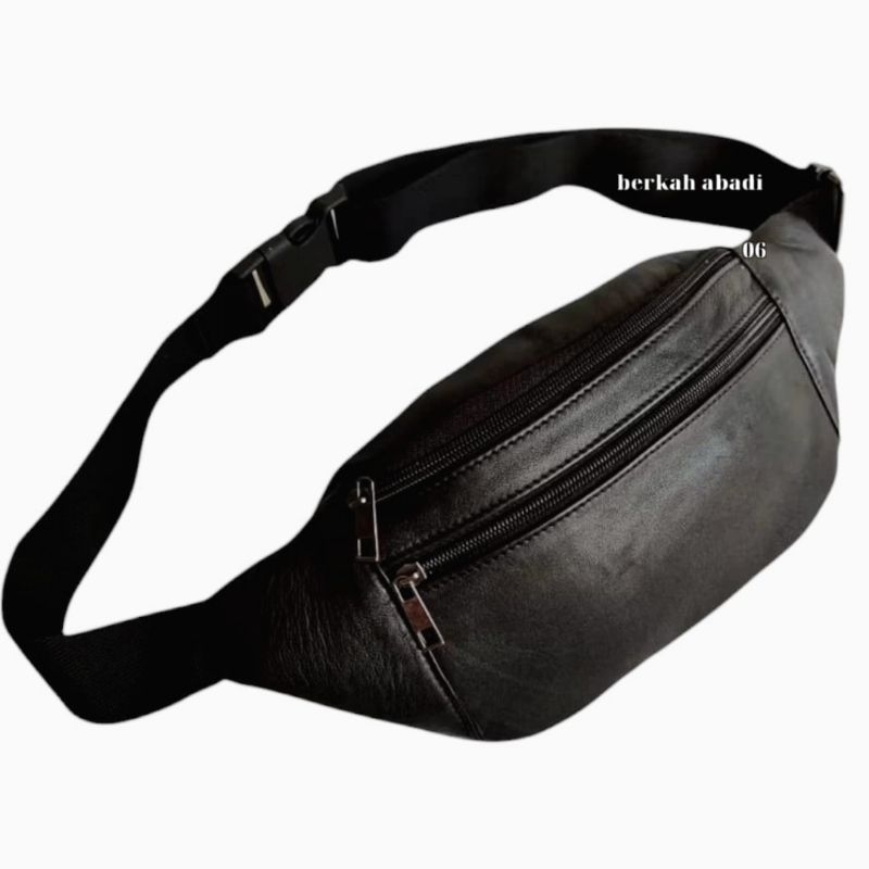 Tas selempang Healing kulit domba asli Garut