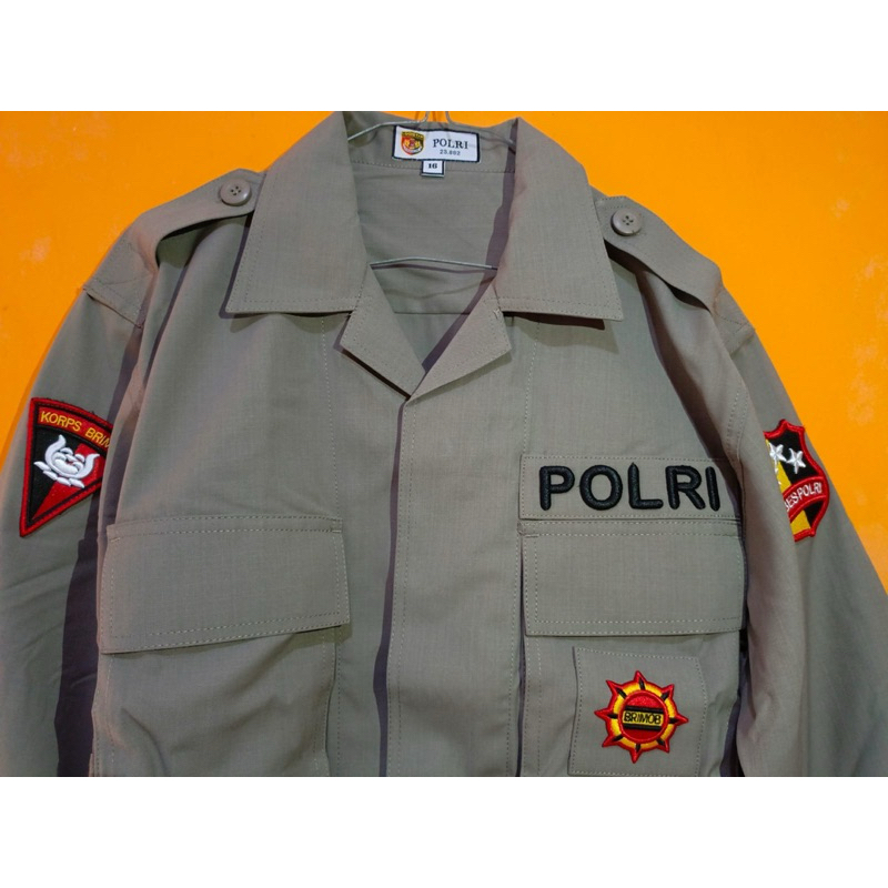 BAJU PDL JATAH COKLAT TAKTIKAL