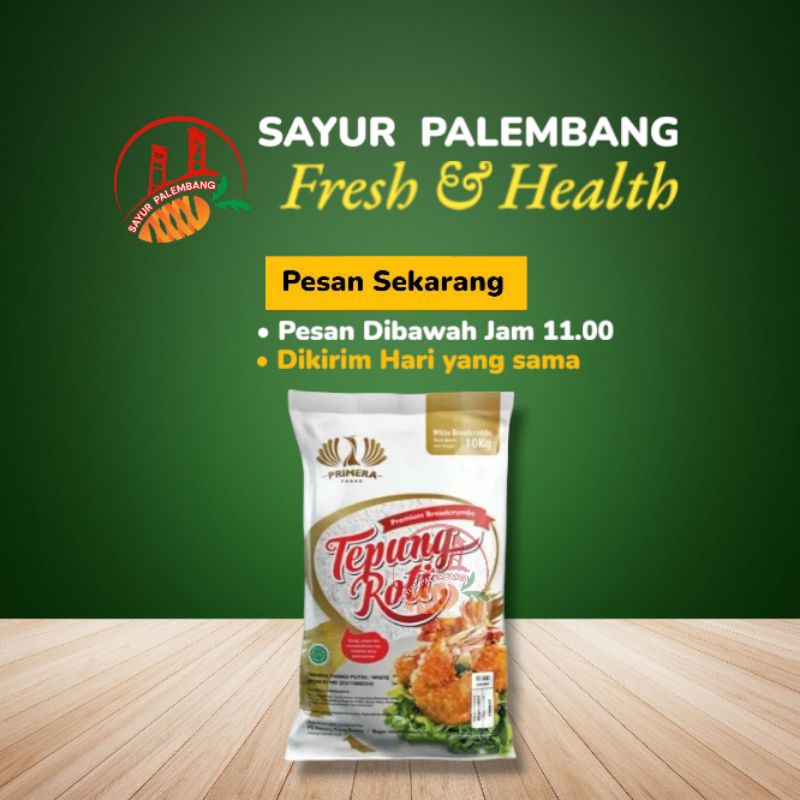 

Tepung Roti Primera 450g - Sayur Palembang