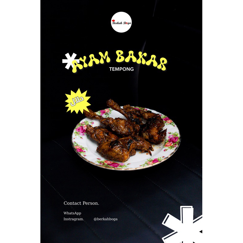 

Ayam Bakar Tempong By Berkah boga Free Sambal | Isi 3pcs/5pcs/10pcs/15pcs (TEMPONG)