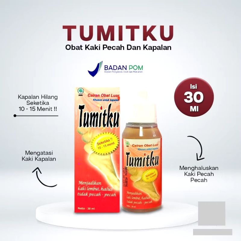 TUMITKU Obat Kaki Pecah - Pecah | Tumitku Obat Tumit Pecah -