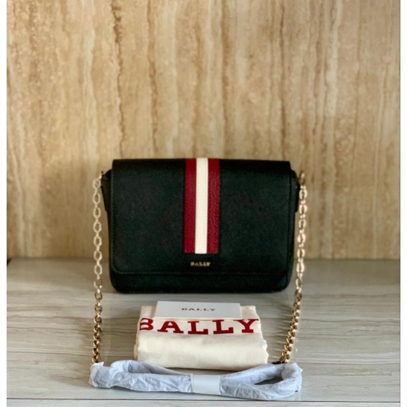 LUX Bally Leather Handbag Crossbody